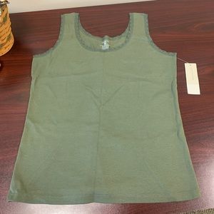 Jones New York green tank